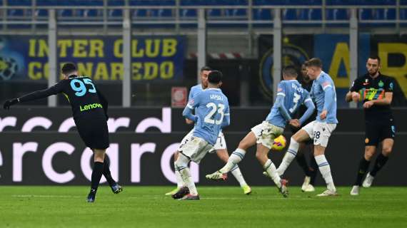 Bastoni, con la Lazio l'ultimo gol (più assist) in Serie A. Per Calhanoglu già quattro assist contro i biancocelesti 