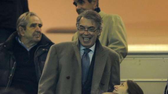 Moratti applaude Ranieri: "Atteggiamento ottimo. Sneijder e Milito..."