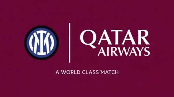 Qatar Airways rilancia con l'Inter: la compagnia aerea sarà sponsor dei kit di allenamento, queste le cifre