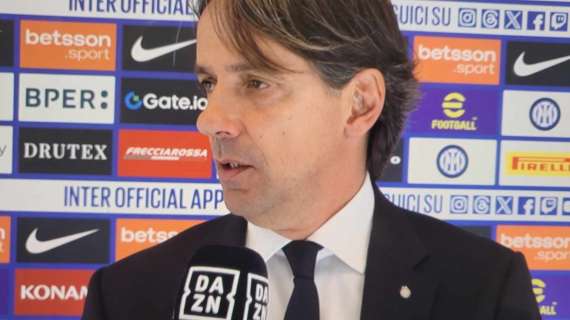 Inzaghi a DAZN: "Siamo in corsa su tre fronti, è un grande merito. Ecco la parola chiave per il Napoli"