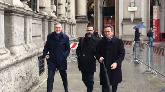 FOTO - Futuro San Siro, la delegazione nerazzurra è arrivata a Palazzo Marino