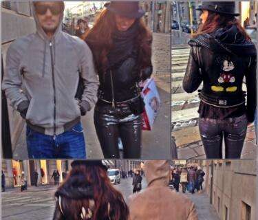 FOTO - Yolanthe: "Passeggiata a Milano con Wes"