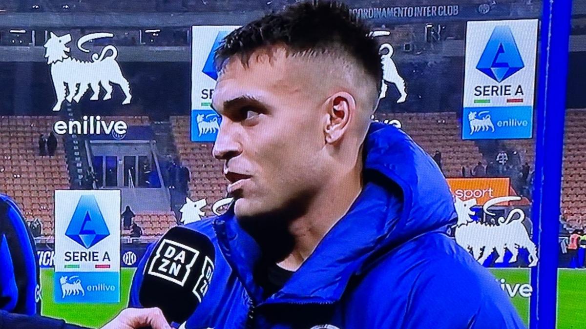 Lautaro Player of the Match a DAZN: "Abbiamo dimostrato la nostra forza. Le critiche? Ho imparato a gestirle"