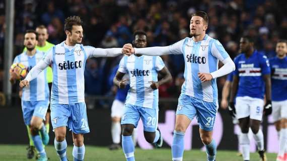 Lazio, colpo in extremis a Marassi: Samp sconfitta