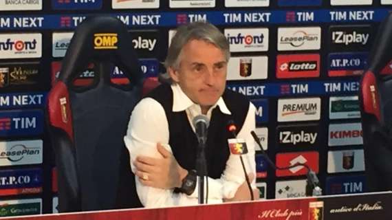 Mancini in conferenza: "Ci sono ancora punti in ballo. Serve altro per essere big"