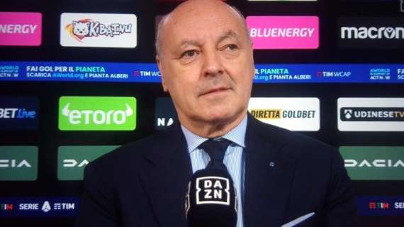 Marotta: "Abbiamo dimenticato Bologna. Partita di oggi un nuovo esame, dobbiamo ottenere il massimo"