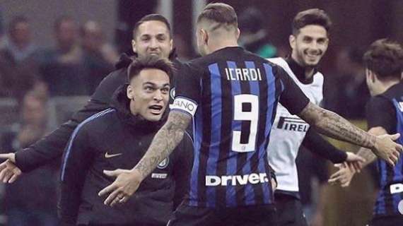 Lautaro gioisce con Icardi: "Il derby è nostro amico!"