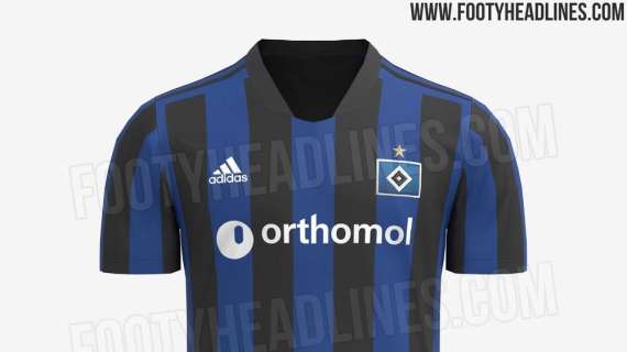 Amburgo, pronta una nuova maglia in stile Inter: strisce nerazzurre per il 2021-2022