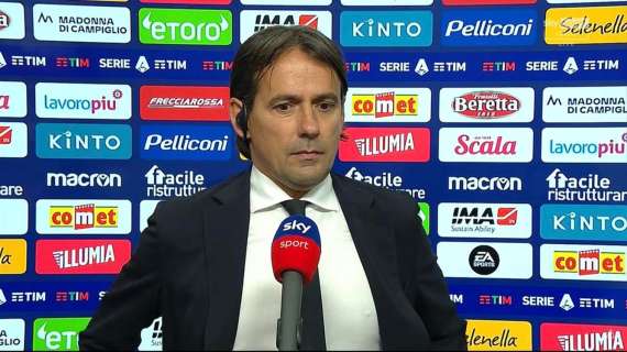 Inzaghi: "Brutto passo falso, ma due punti in quattro partite si possono recuperare. Radu stia tranquillo"