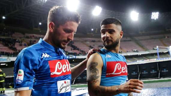 Napoli, Mertens e Insigne ko: tornano per l'Inter?