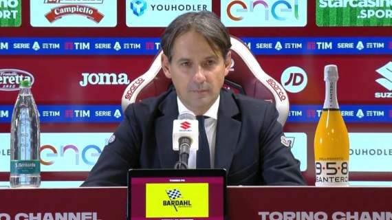 Inzaghi in conferenza: "Fatto un gran secondo tempo. Barella è sereno e ha lavorato bene, uscito per il giallo"