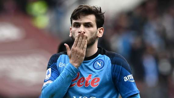 Serie A, lo slalom di Kvaratskhelia contro l'Atalanta premiato come gol della stagione