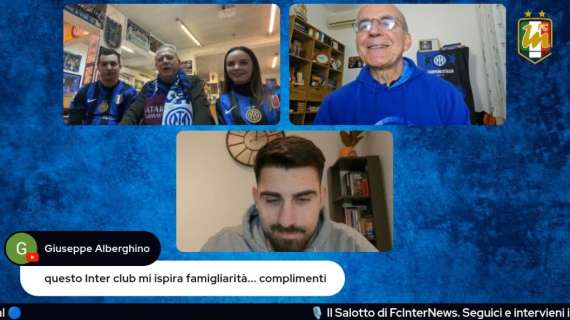 Rivivi la diretta! "IO GIRO L'ITALIA PER TE", ospite l'INTER CLUB CANIZZANO. Verso JUVE-INTER: come stanno THURAM e ARNA