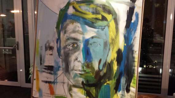 Il pittore di Zanetti: "Gli ho dedicato un quadro, verrà esposto nel museo dell'Inter"