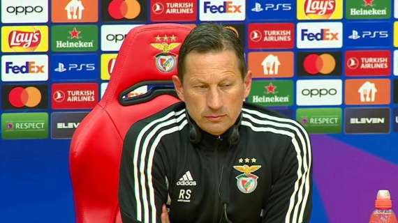 Benfica, Schmidt: "L'Inter sa anche attaccare bene. Grimaldo ci sarà, su Joao Mario..."