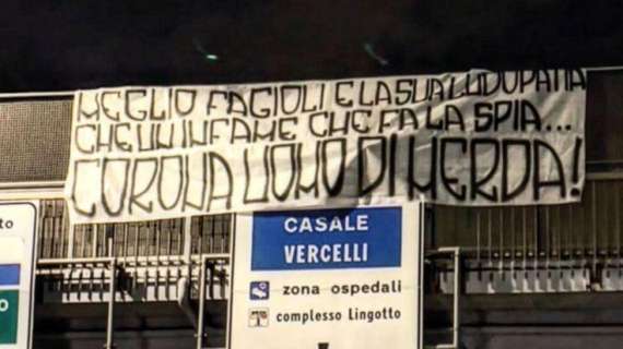 Caso scommesse, la Curva juventina difende Fagioli e attacca Corona: "Meglio la ludopatia che un infame"