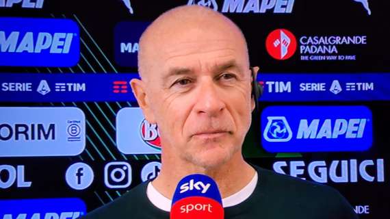 Sassuolo, Ballardini a Sky: "Battere l'Inter è un'impresa, un evento straordinario per noi visto il momento"