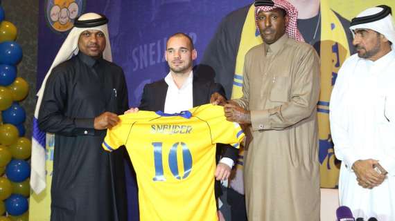 Al-Gharafa, ecco Sneijder: "Qui per giocare a calcio" 