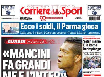 CdS - Guarin si racconta: "Sono tornato. Sulla Juve..."