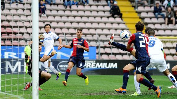 Cagliari-Inter, il segno 'x' non si verifica dal 2013: dopo quella gara il bilancio è 9-1 per i nerazzurri