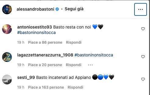 Post di Bastoni su Instagram, 'assedio' dei tifosi dell'Inter: "Resta e incatenati ad Appiano"