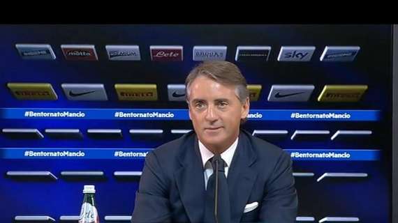 Mancini  "Con l'Udinese non una bella gara. L'Inter del 2010 e noi..."