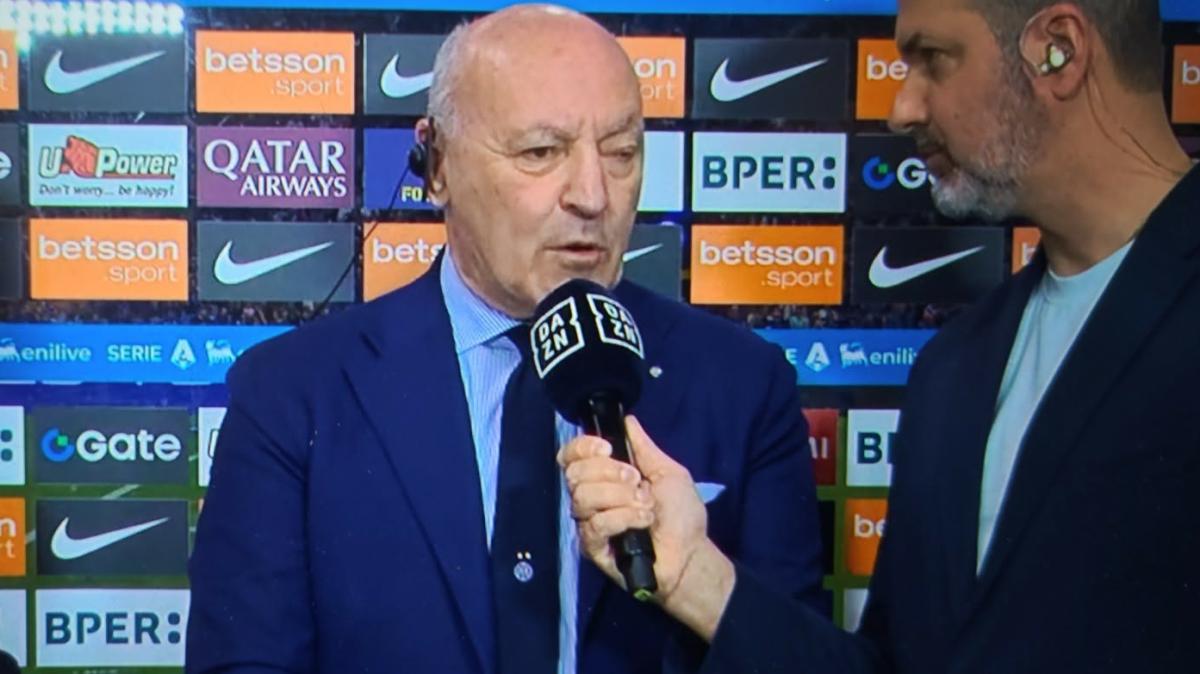 Marotta a DAZN: "Chivu, con Scudetto e Coppa stagione straordinaria"