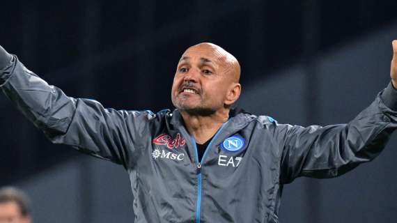 Napoli, Spalletti: "A Salerno senza Kvaratskhelia. La Coppa Italia? Nessuna sconfitta dà vantaggi"