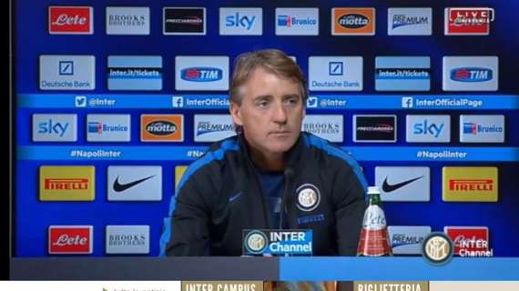 Mancini: "Obiettivo scudetto. Salah era opzione, Pedro big. Il 3° posto con WM..."