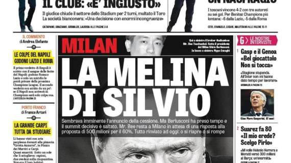 Prime Pagine - Mancini striglia l'Inter, milioni in ballo. E Suarez festeggia gli 80 anni: "Moratti mi pagò 300 mln"