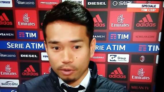 Nagatomo alla Rai: "Il Milan è carico? Anche noi lo siamo"