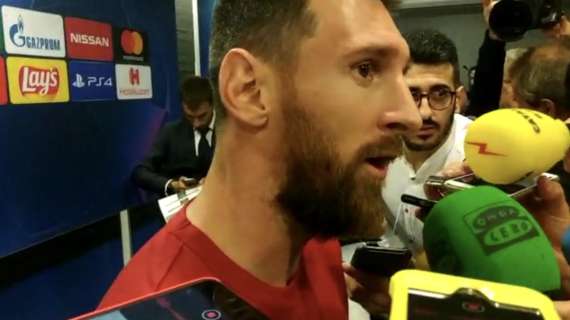 VIDEO - Messi in mixed zone: "Non era facile, l'Inter è una grandissima squadra e lo ha dimostrato nel primo tempo"