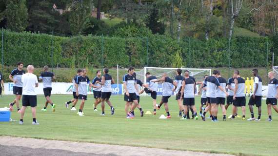 Pinetina, allenamento sotto gli occhi di Sabella