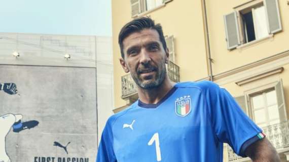 Buffon: "Lunedì a San Siro con la maglia azzurra"