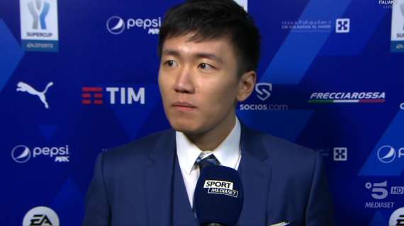 Zhang carica l'Inter: "Se non dovesse succedere al derby, succederà presto. La vittoria sarà bellissima"