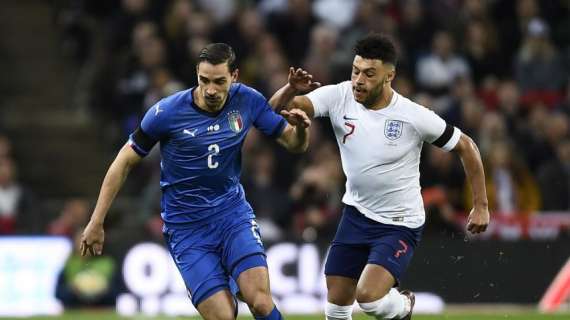 Insigne risponde a Vardy, l'Italia strappa il pari: a Wembley è 1-1. 55' per Candreva, dal 79' spazio a Gagliardini