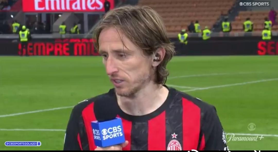 Modric: "L'Inter ci ha costretti a rimanere bassi nella ripresa. Ora è tutto aperto" 