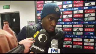 VIDEO - Kondogbia commenta le parole dell'agente