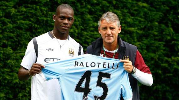 Mancini esalta Balotelli e pensa al campionato