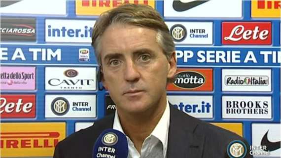 Mancini a IC: "Ricordiamoci che siamo l'Inter e..."