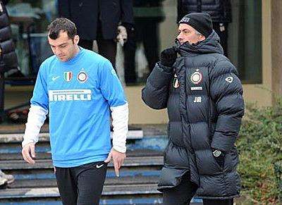 Pandev e Mourinho ai tempi dell&#039;Inter