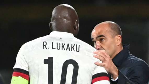 Roberto Martinez: "Lukaku? Non vedo altri in Europa fare ciò che fa lui. Non diamo peso alle sue parole"