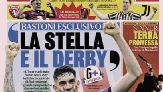 Prima GdS - Bastoni esclusivo: “Derby e stella, l’Inter vuole tutto”