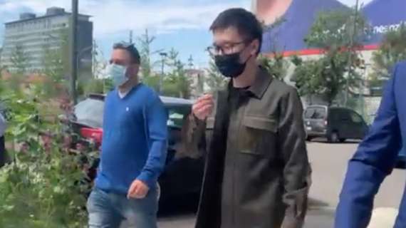 VIDEO - Inter, si lavora per trovare il successore di Conte: Steven Zhang arrivato in sede 