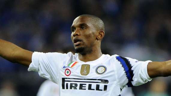 Gazsport: "Eto'o dovrebbe tornare con la Lazio"