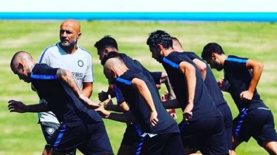 Spalletti carica l'Inter: "Allenamento da professionisti veri"