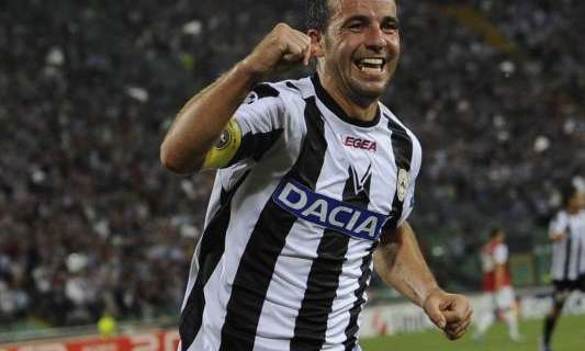 Serie A: l'Udinese inizia il 2012 con un poker