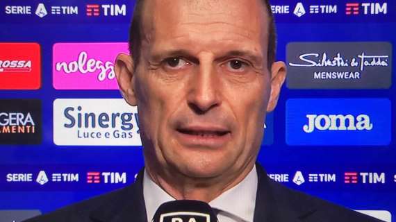 Juve, Allegri: "L'Inter sta facendo cose straordinarie, difficile starle dietro. Pensiamo a ripartire"