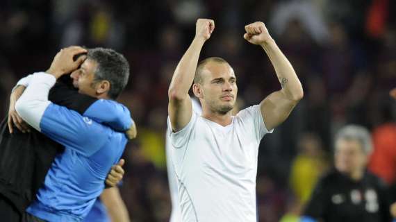 Super-Sneijder abbatte il Brasile: Olanda avanti!