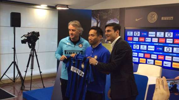 Nagatomo ha rinnovato fino al 2019: "Amo l'Inter, sono felice di restare qui"